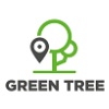 Λογότυπο και σύνδεση με την εφαρμογή 'Green Tree' για τα δένδρα στην πόλη της Δράμας