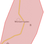 Χάρτης Μοναστηράκι Δράμας